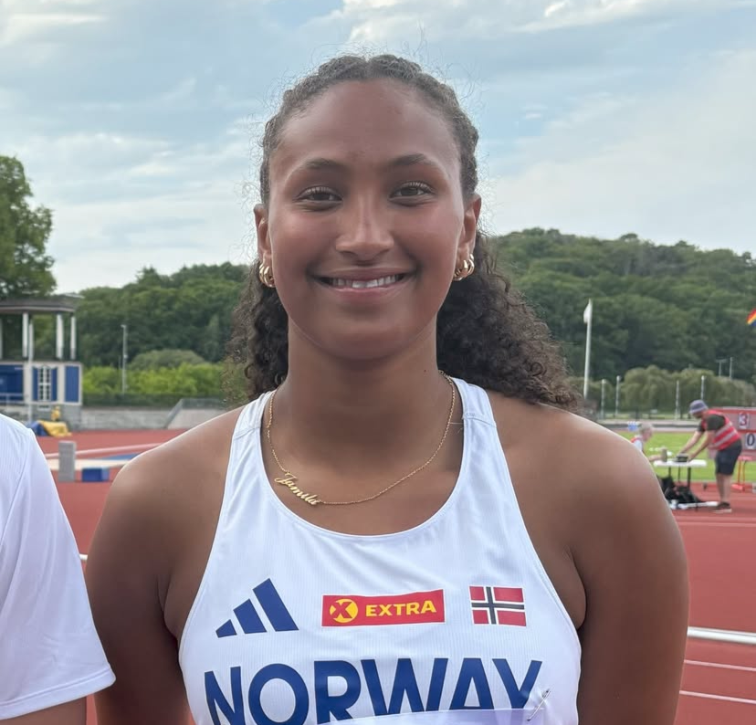 Jamila Isman på 12.plass i Nordisk Mesterskap mangekamp